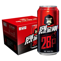 珠江啤酒 28°P珠江烈金刚啤酒500mL