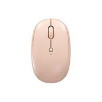 航世（BOW）MW173L 可充电无线鼠标 办公鼠标 轻巧便携鼠标 台式电脑笔记本通用无线鼠标 粉色