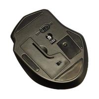 AmazonBasics 紧凑型人体工程学无线鼠标 快速滚动技术 银色