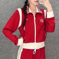 adidas 阿迪达斯 三叶草女子运动夹克KG8221
