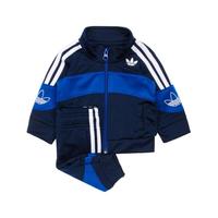 adidas 阿迪达斯 休闲百搭时尚春秋装男中小童外套套装童装