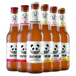 Jack Panda 果味 小麦精酿啤酒  1x6x275ml ＜330mL 瓶装