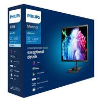 PHILIPS 飞利浦 27E1N8900 27英寸 OLED 显示器（3840×2160、60Hz、100%sRGB、HDR400、Type-C 80W）