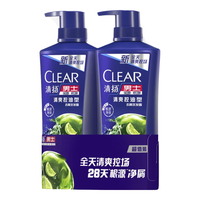 移动端、京东百亿补贴：清扬 清爽控油型男士去屑洗发水 570g*2瓶