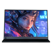 爱国者便携显示器便携屏 支架显示屏扩展屏 电脑显示器手机笔记本 PS4/5 Switch副屏Type-C一线通 18英寸/电竞游戏款/2.5k/240Hz/低蓝光