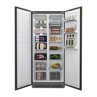 DINCEI/迪恩彩 400L 全嵌入式对开门变频风冷冰箱