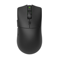 RAWM仁魔SH01电竞游戏鼠标3395热插拔中小手鼠标轻量化三模连接人体工学滑鼠笔记本办公通用 SH01黑色【原相3395+热插拔+长续航】