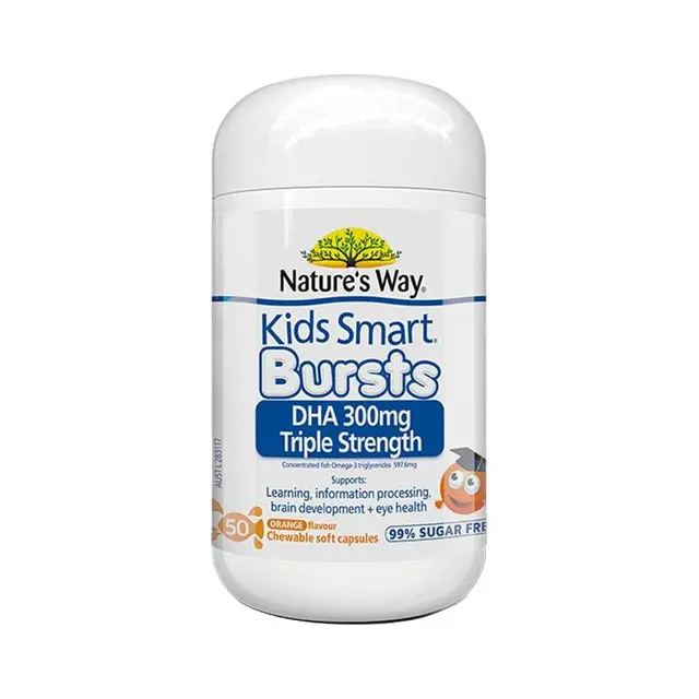 Kids Smart 佳思敏 儿童三倍鱼油DHA胶囊