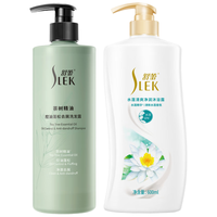 移动端、京东百亿补贴：舒蕾 茶树精油洗发水530g+沐浴露600ml洗沐套装 控油蓬松去屑 温和清洁