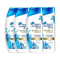 海飞丝 Head & Shoulders洗发水丝质顺滑补充袋装去屑止痒控油清爽去油男女通用多规格可选 致美洗发水80g*4瓶
