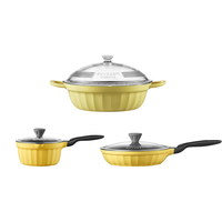 北鼎锅具全套家用不粘锅煎锅火锅汤锅手柄奶锅蒸煮煎炒烹饪