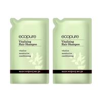 所望植物头皮护理控油蓬松去屑滋养舒缓保湿洗头水 700ml*2瓶装 【替换装】200ml*2