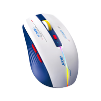 狼界 可充电无线蓝牙鼠标静轻音双模办公商务便携家用适用于惠普华硕DELL笔记本台式电脑ipad 机甲白【2.4G无线+蓝牙双模+低音+可充电】 太空银无线2.4G（P-M1）