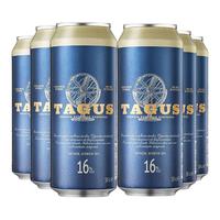 TAGUS 泰谷 18度烈性啤酒 500ml*6罐
