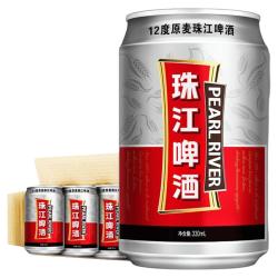 珠江啤酒 小包装 黄啤  1x6x330ml 330ml