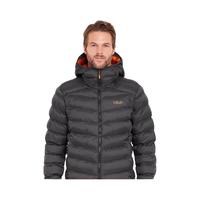 Rab睿坡Nebula pro户外秋冬男士保暖防风连帽透气舒适棉服 QIP-23 炭黑色ANT M