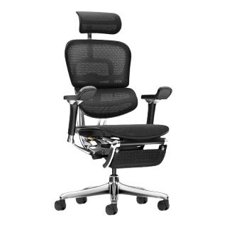 Ergonor 保友金豪L2电竞人体工学椅久坐电脑家用办公老板座椅 银白美国网 整椅