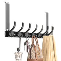 吉百居案板置物架免打孔厨房多功能收纳架太空铝砧板架锅盖架台面收纳架 【免打孔】白色-厨具挂架款