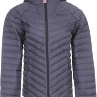 Jack Wolfskin 狼爪/JackWolfskin潮流经典 女士海军蓝防风轻薄羽绒服外套