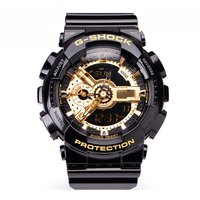 CASIO 卡西欧 G-SHOCK系列 51.2毫米石英腕表 GA-110GB-1A