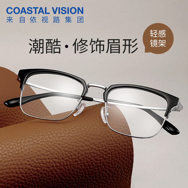 今日必买：essilor 依视路 钻晶膜岩系列镜片 1.56-1.67折射率*2现片 赠钛框 800度内（原厂加工）