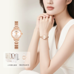 Golgen古尊手表女款小天鹅石英表简约时尚女表正品轻奢送女友礼物