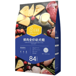 汪爸爸 鲜肉全犬幼犬狗粮 1kg