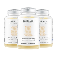 UNICHI【马思纯同款】烟酰胺小熊0糖美白晒后修复60粒*3瓶teddilab周期 防晒黑【烟酰胺小熊】3瓶周期装