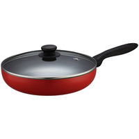 SUPOR 苏泊尔 好帮手系列 PJ28M4 煎锅(28cm、不粘、铝合金、红色)