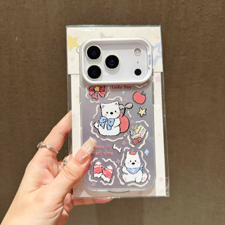  斯幻柯 ins风简约原创卡通款 iPhone17手机壳