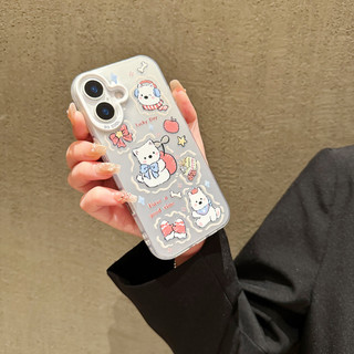  斯幻柯 ins风简约原创卡通款 iPhone17手机壳