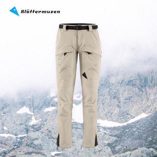 KLATTERMUSEN攀山鼠10198战狼基利【亚洲版】男女款工装裤-Gere 3.0 【亚洲版/男长】132/Tan/化石灰 2XS