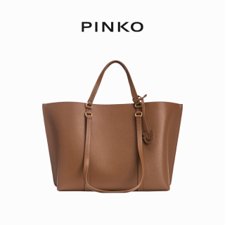 PINKO 女士飞鸟挂饰单肩手提托特包102832A1LF L17Q
