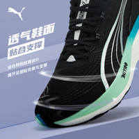 彪马（PUMA）缓震防滑氮气中底跑步鞋男子彪畅运动鞋FOREVERRUN310109 黑色-蓝色-14 41