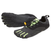 Vibram五指鞋春夏轻便透气赤足跑步运动五趾鞋VRUN Retro 黑绿色(男款) 43