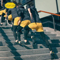 Vibram五指鞋春夏轻便透气赤足跑步运动五趾鞋VRUN Retro 黑绿色(男款) 37