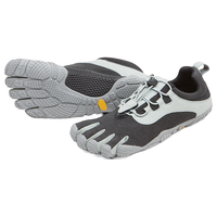 Vibram五指鞋春夏轻便透气赤足跑步运动五趾鞋VRUN Retro 黑灰色(男款) 43