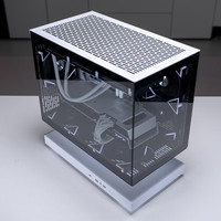 ART ULTRA 趣创HM2 游戏电脑台式主机箱 支持360水冷 M-ATX主板/悬浮海景房