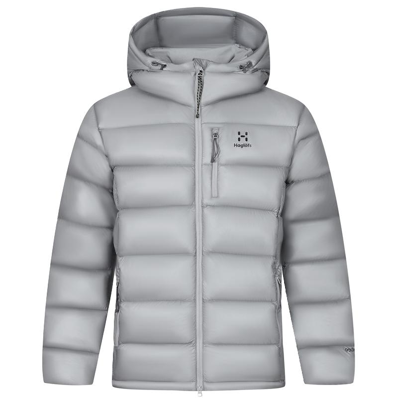 Haglöfs火柴棍950FP Medium Down Hood男女款户外日常羽绒服