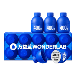 万益蓝 小蓝瓶400亿益生菌4.0版本双歧杆菌理成人胃肠调道  80瓶*1盒