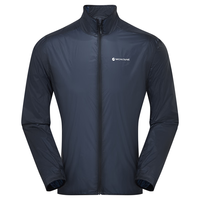 MONTANE越野跑FEATHERLITE NANO户外男子羽量风壳 防风防泼水透气皮肤衣 ECLIPSE BLUE 日蚀蓝 M