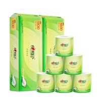 心相印 茶语丝享系列 有芯卷纸 4层*183g*10卷