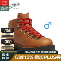 Danner 都市户外休闲Mountain Light山脉之光高帮徒步登山鞋工装靴 棕黄