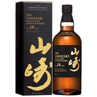 SUNTORY 三得利 山崎(Yamazaki)日本单一麦芽威士忌 三得利进口洋酒 山崎18+响21
