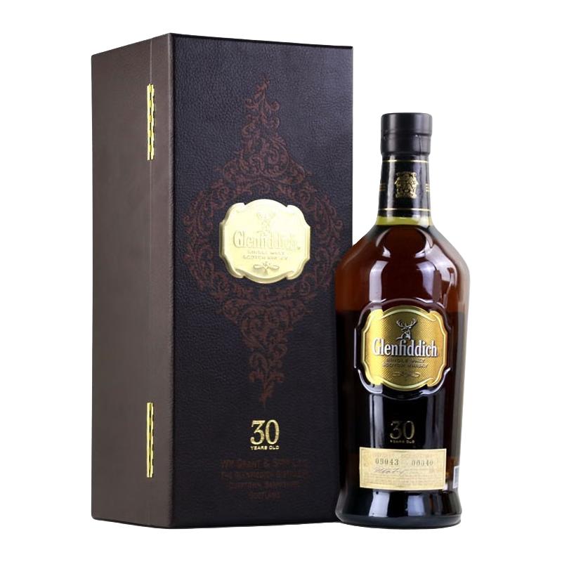 格兰菲迪 30年单一麦芽威士忌 40%vol 700ml 礼盒装