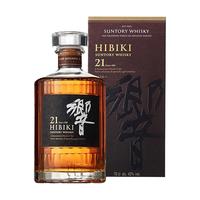 響 HIBIKI 山崎(Yamazaki)威士忌1923 12年 18年 日本进口 单一麦芽 高端洋酒礼盒 响21年