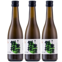 湖北特产生龙鲜榨米酒桂花雪梨味纯发酵低度甜酒醪糟糯米酒375ml