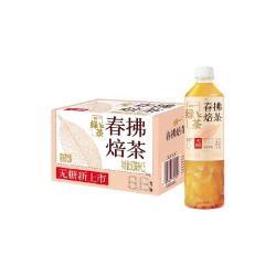 统一 无糖春拂奇兰乌龙焙茶茶饮料500ml*15瓶0脂整箱