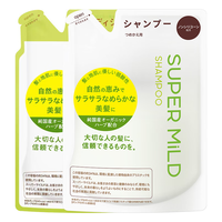 SUPER MILD/惠润 蓬顺蓬松清爽不油腻 洗发水护发素套装 400ml+400ml