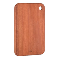 OTB乌檀木菜板家用实木砧板木制切菜板案板厨房面板整木占板剁肉 【乌檀木菜板小号】36*24*2.5cm